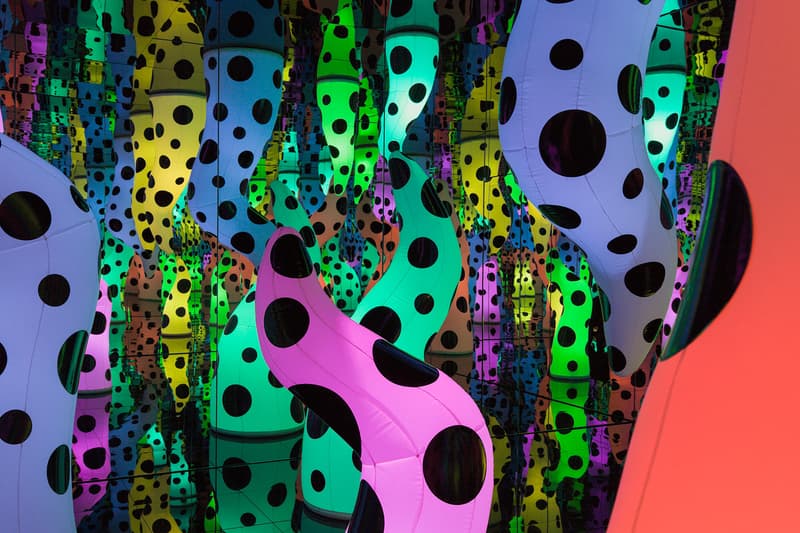 Yayoi Kusama LOVE IS CALLING Installation ICA Institute of Contemporary Art Boston