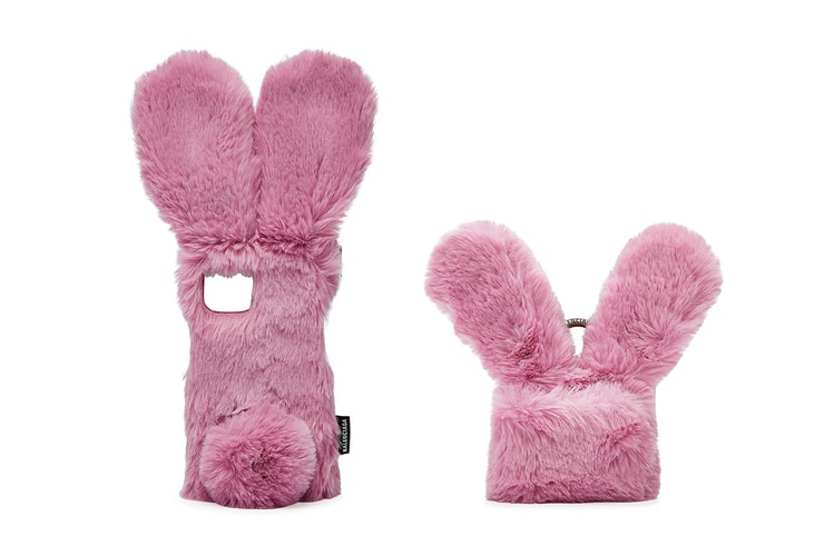 Balenciaga's Pink Bunny iPhone and AirPods Cases Are So Extra