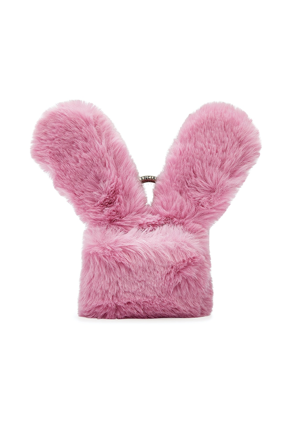 Balenciaga Pink Bunny Apple AirPOds Pro Cases Faux Fur