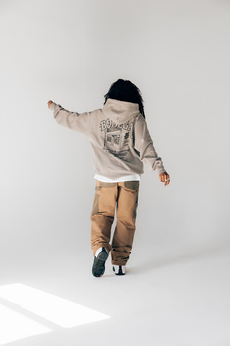 bodega fall winter lookbook drop 1 carhartt wip vest hoodie beanie tshirt tee pants air jordan 11 