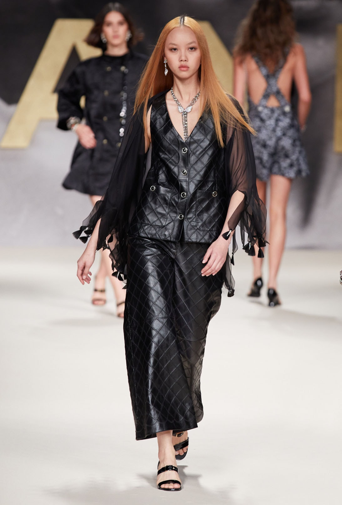 Chanel celebrates cinema industry to cap Paris Fashion Week Grand Palais  Virginie Viard runway Paris Chanel