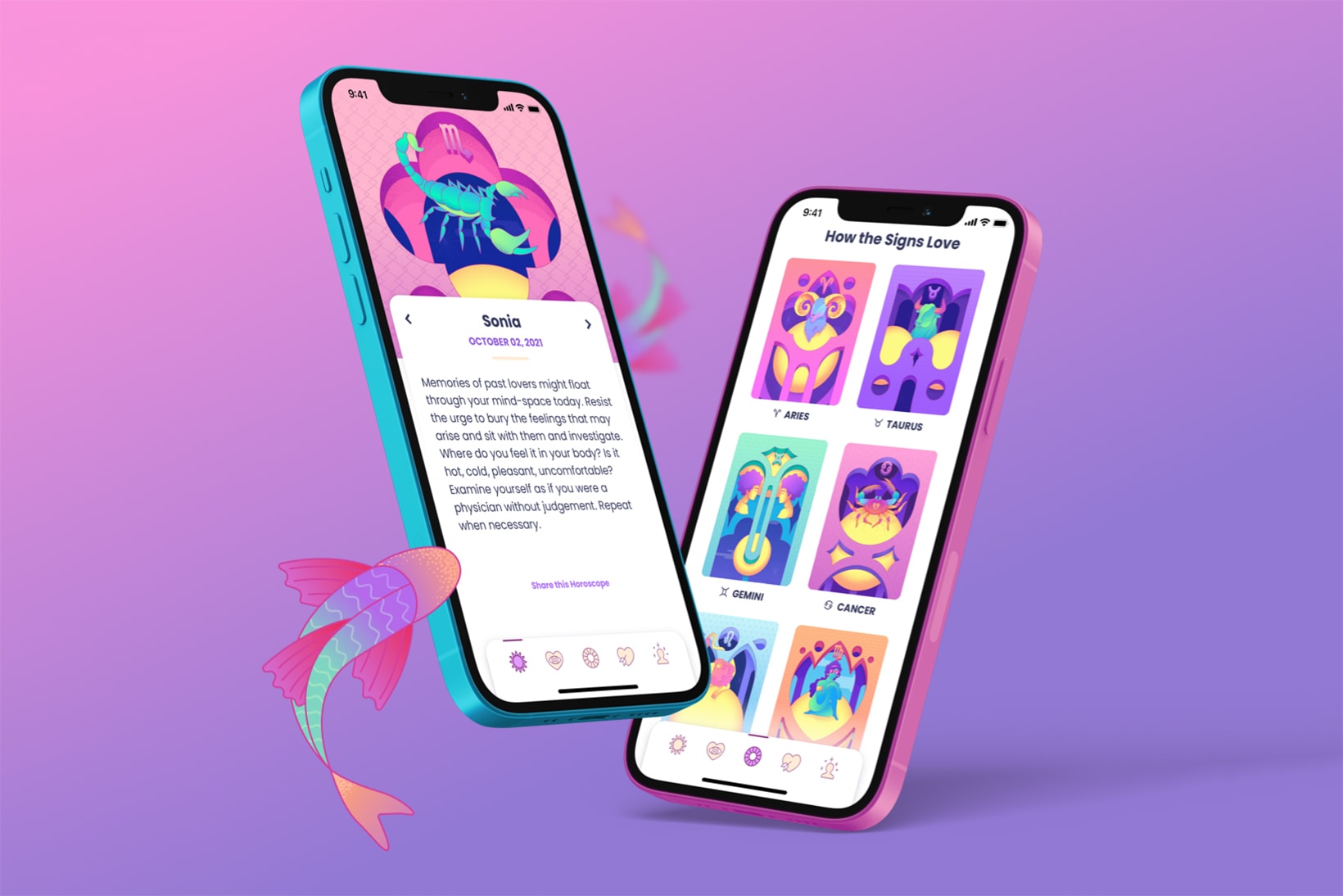 CUSP Astrology App Love Sex Relationships Phone