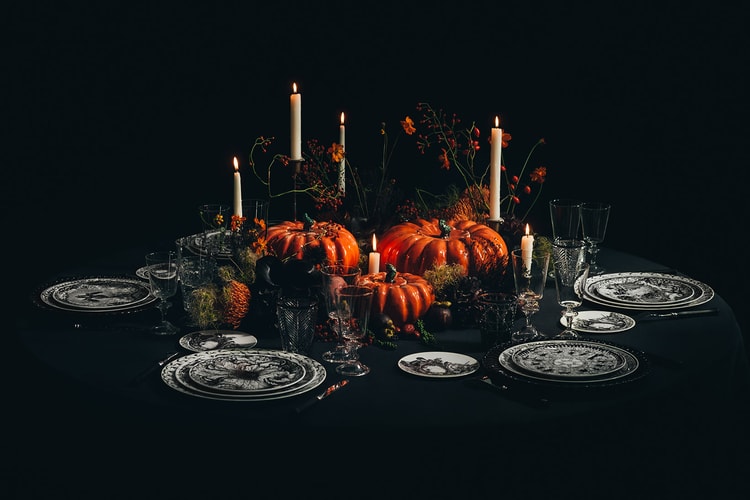 Dior Welcomes Spooky Season With a Halloween Tableware Collection