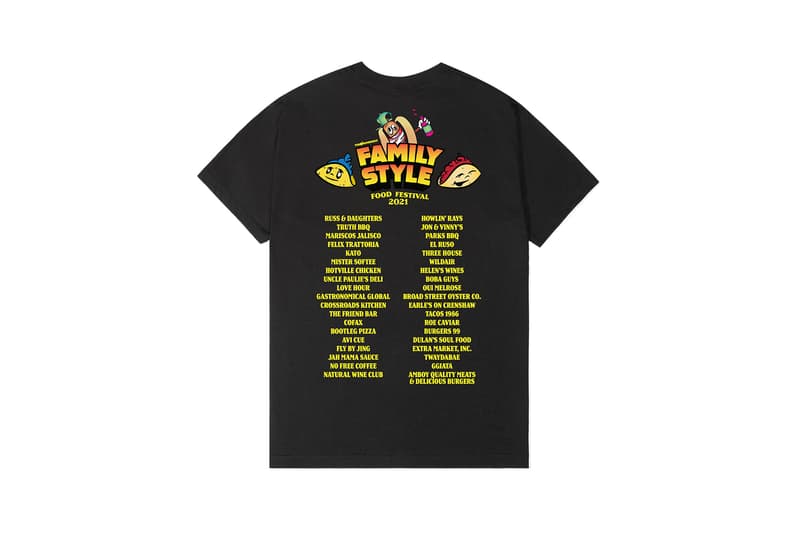 LA Los Angeles Family Style Food Festival Exclusive Merch GUESS Originals Off White Virgil Abloh