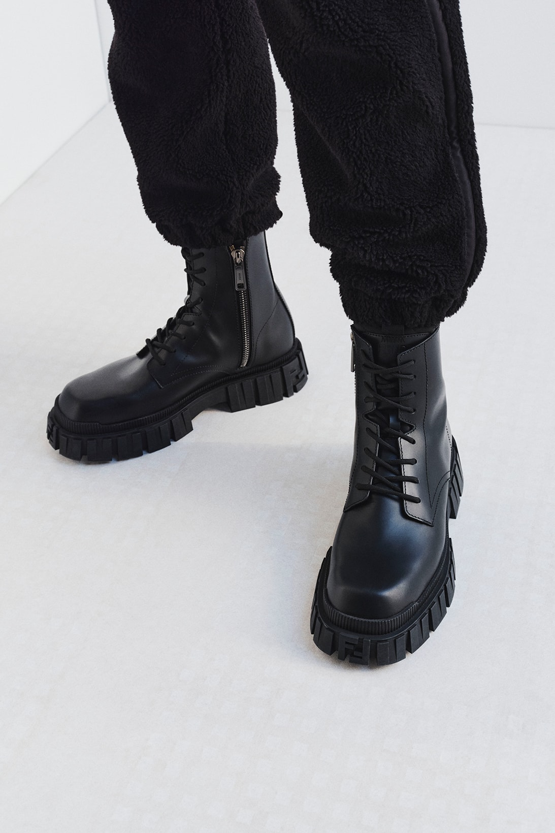 Fendi Skiwear Winter 2021 Collection Men boots
