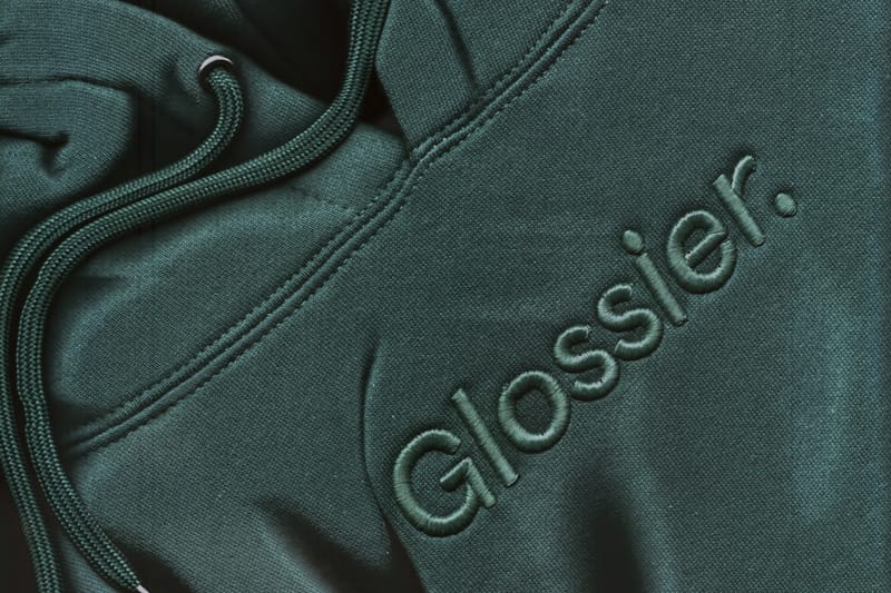 Glossier Gives Its Hoodie a Sage Green Makeover