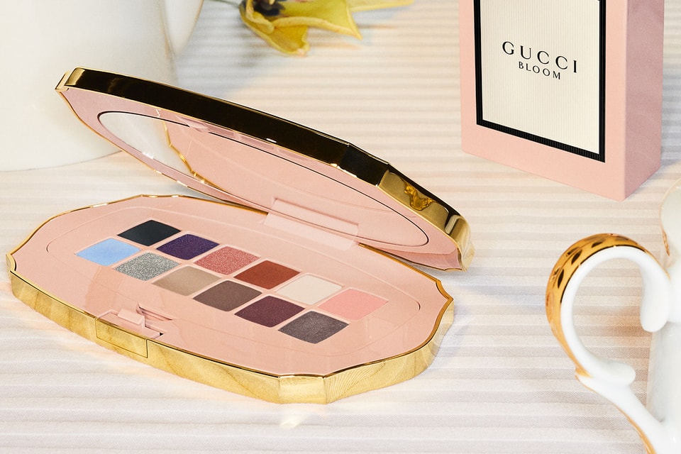 Gucci Palette Beauté Des Yeux, Floral Case Eyeshadow Limited