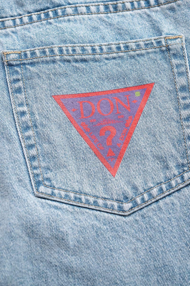 GUESS Originals Don Toliver Life of a Album Merch Jeans Denim Pocket Back Detail