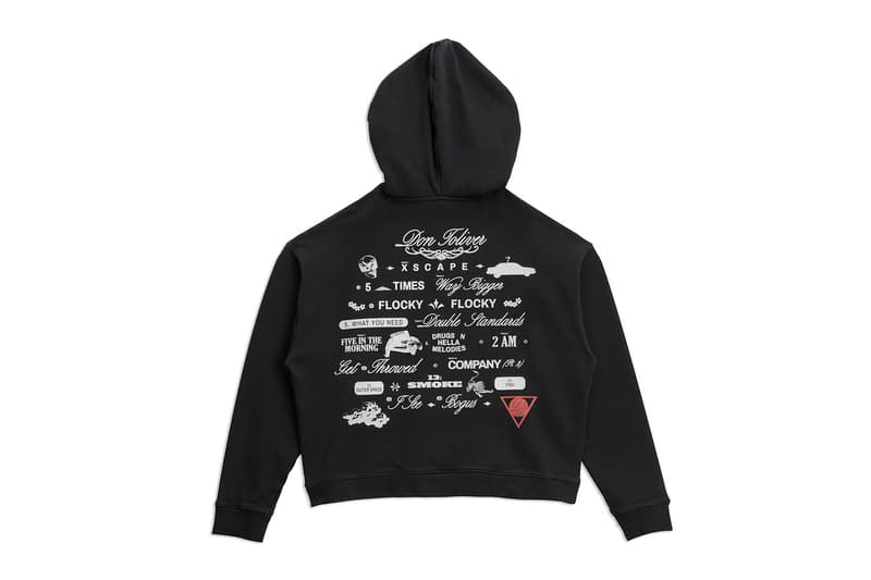 GUESS Originals Don Toliver Life of a Album Merch Hoodie Tracklist