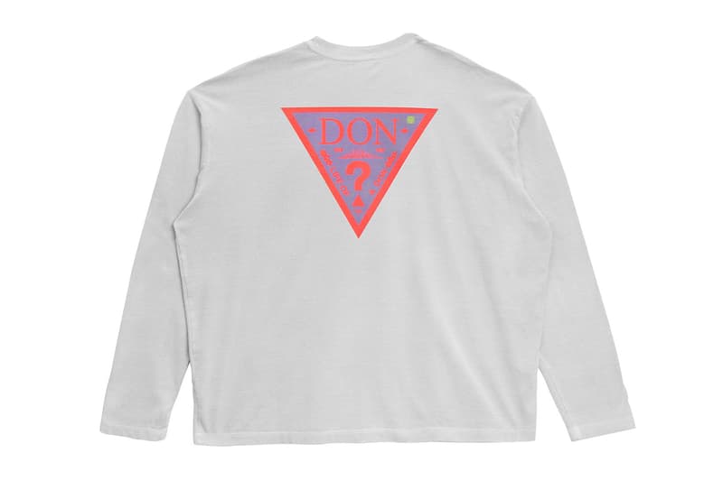 GUESS Originals Don Toliver Life of a Album Merch T-shirt Triangle Logo