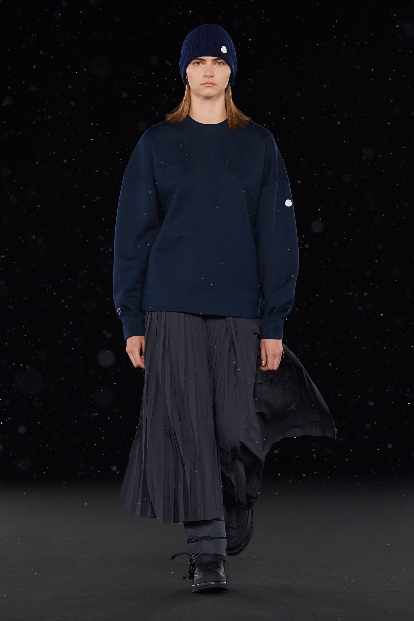 HYKE Moncler Genius MONDOGENIUS Collaboration Sweatshirt Skirt