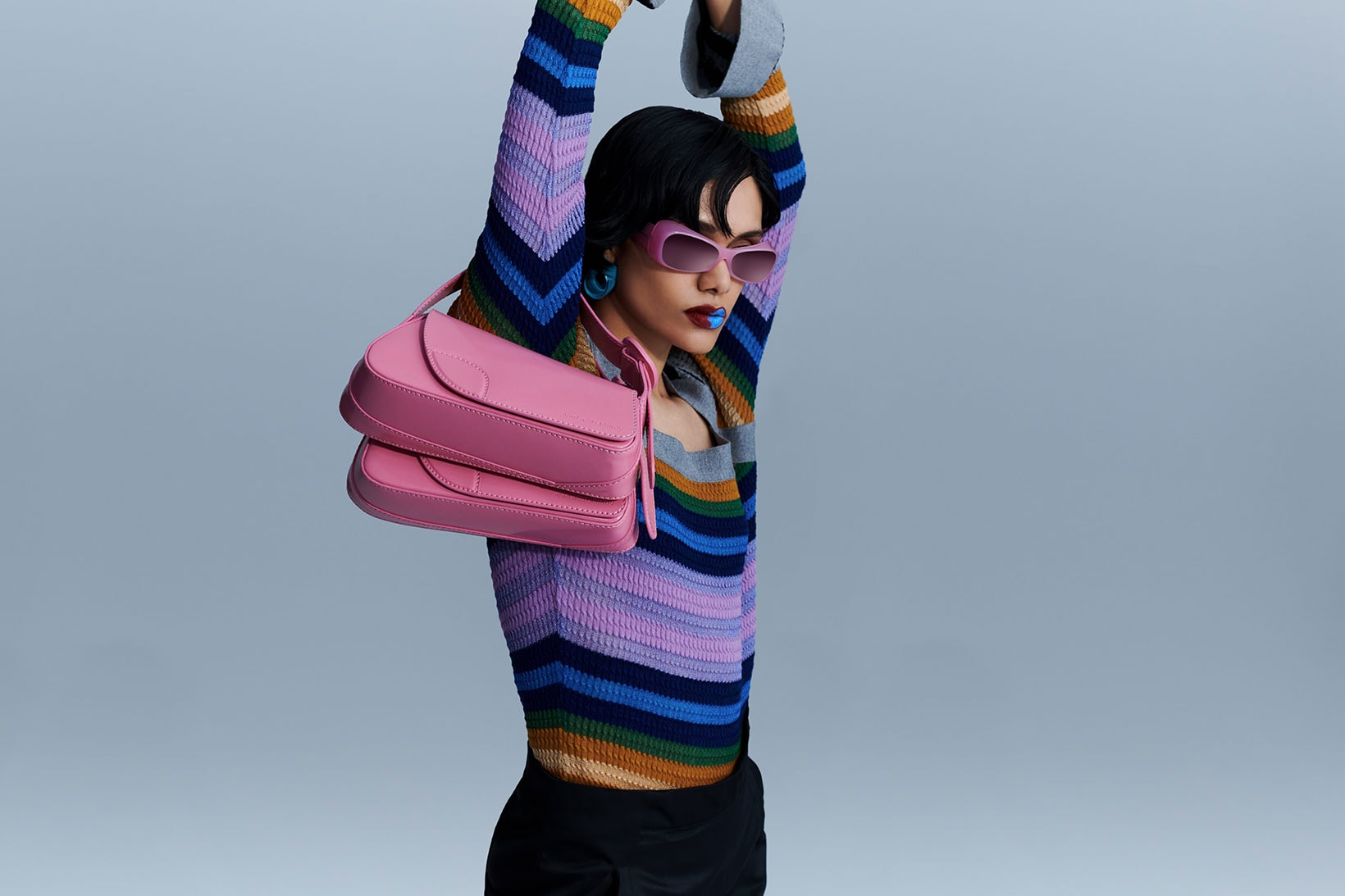 Kiko Kostadinov FW21 Campaign Knitwear Sweater Top Bag