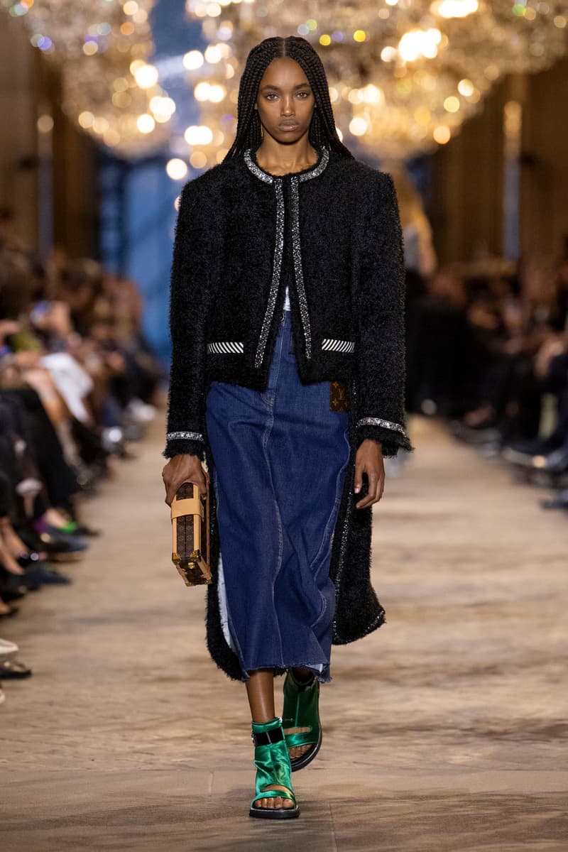 Louis Vuitton Spring Summer 2022 Nicolas Ghesquiere Paris Fashion Week Protestor Runway