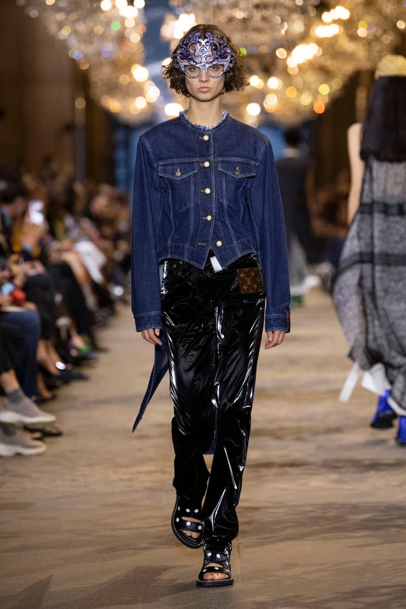 Louis Vuitton Spring Summer 2022 Nicolas Ghesquiere Paris Fashion Week Protestor Runway