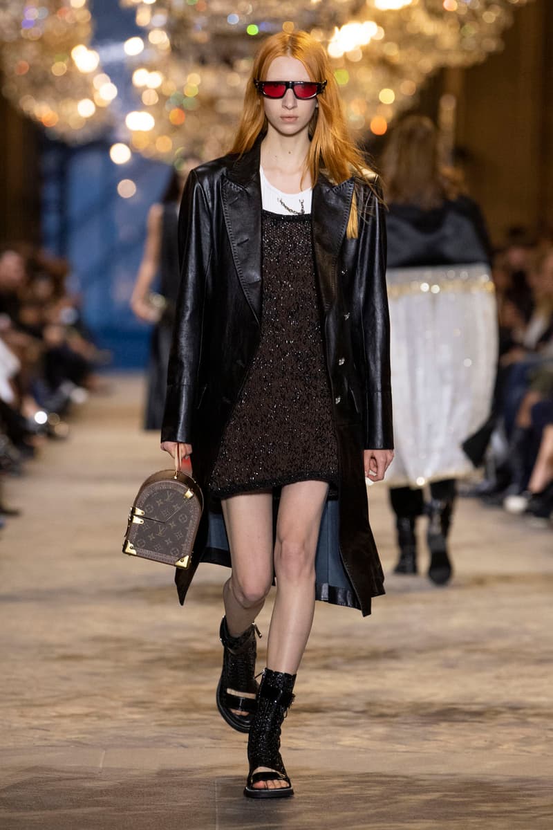 Louis Vuitton Spring Summer 2022 Nicolas Ghesquiere Paris Fashion Week Protestor Runway