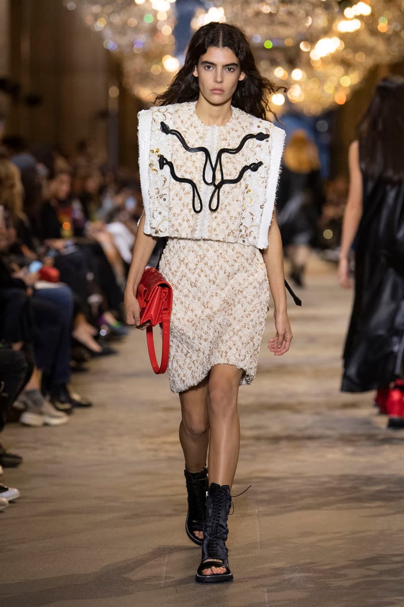 Louis Vuitton Spring Summer 2022 Nicolas Ghesquiere Paris Fashion Week Protestor Runway