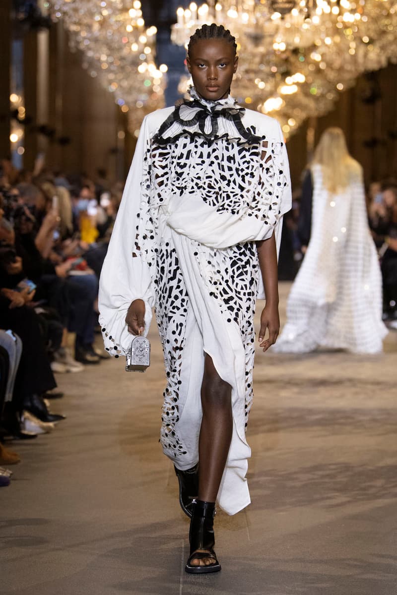 Louis Vuitton Spring Summer 2022 Nicolas Ghesquiere Paris Fashion Week Protestor Runway