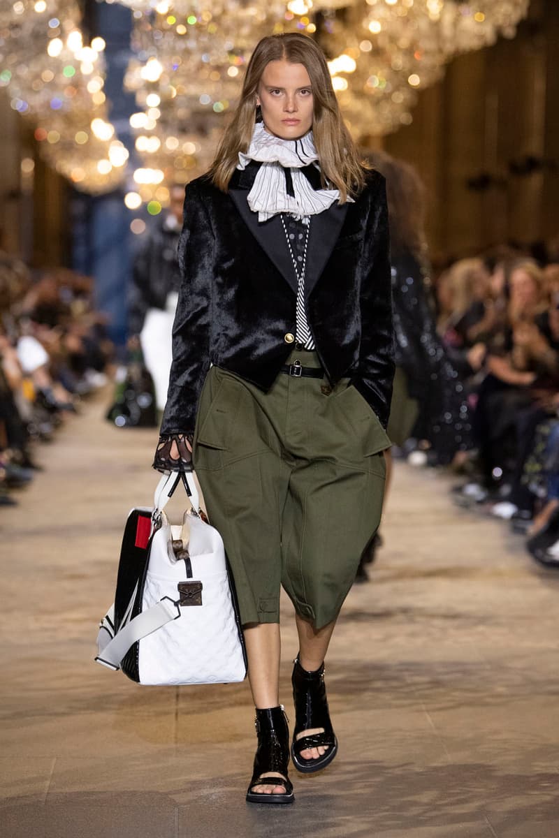 Louis Vuitton Spring Summer 2022 Nicolas Ghesquiere Paris Fashion Week Protestor Runway