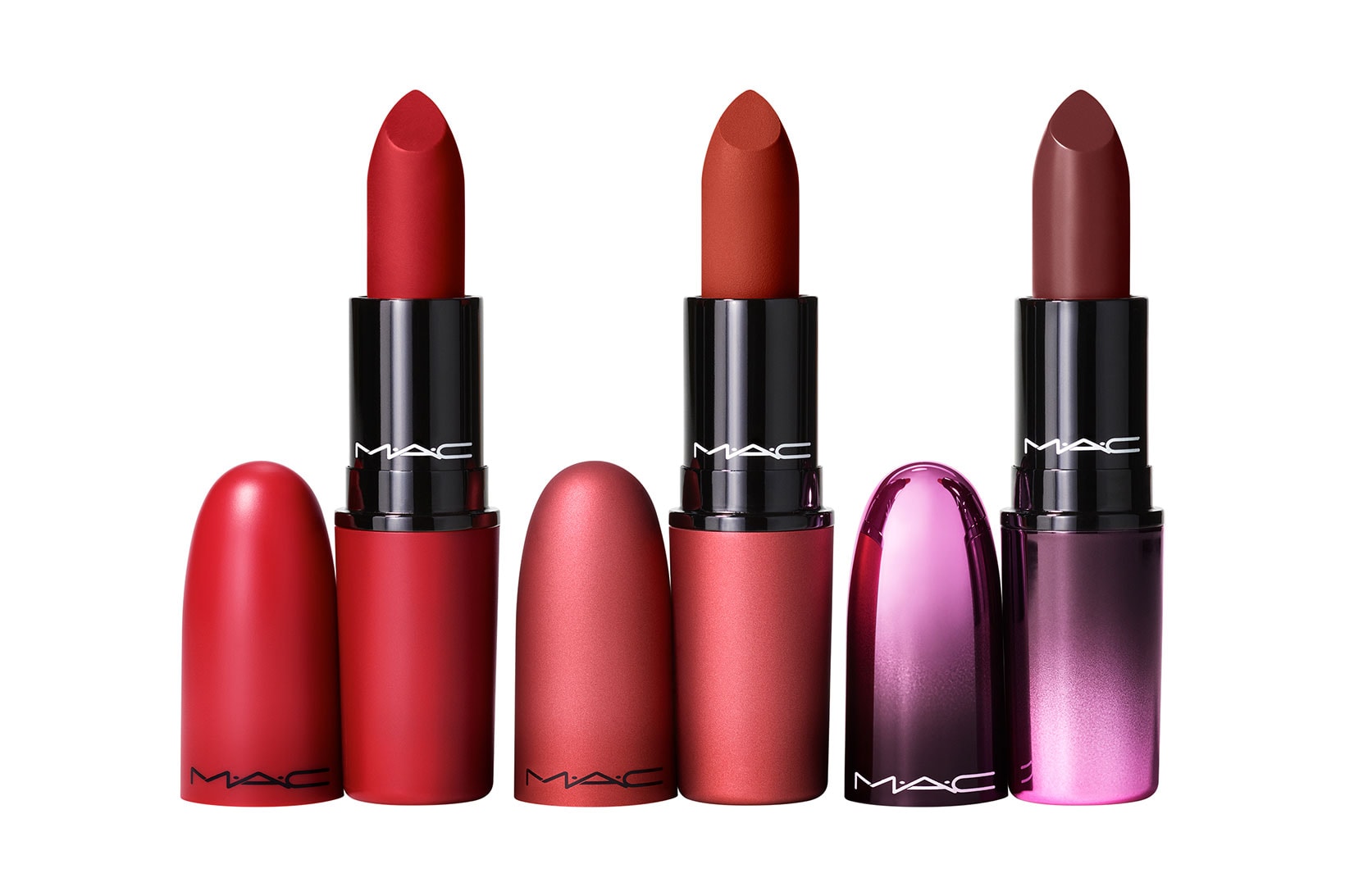 MAC Cosmetics Hypnotizing Holiday 2021 Collection Kiss of Magic Lipsticks
