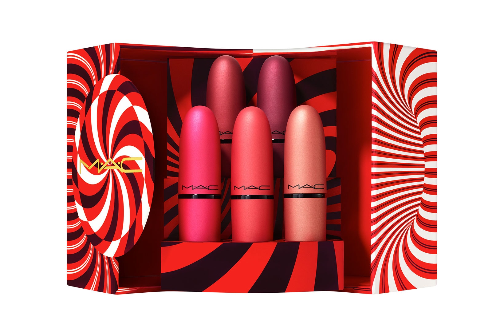 MAC Cosmetics Hypnotizing Holiday 2021 Collection Mistletoe Matte Lipsticks