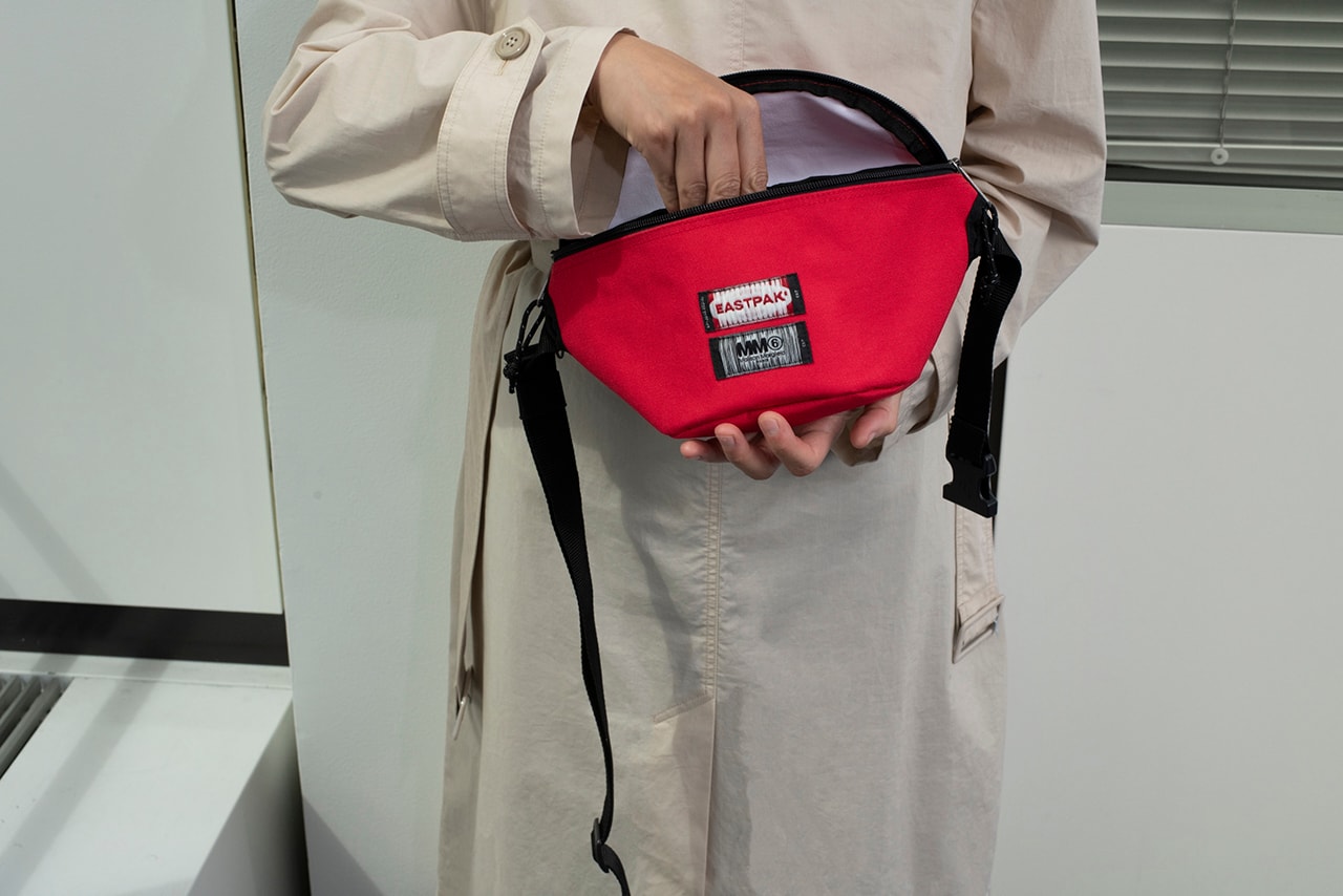 MM6 Maison Margiela Eastpak Bag Collaboration Fanny Pack Reversible Trench Coat