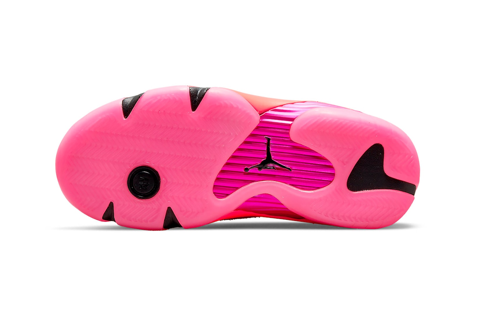 Nike Air Jordan 14 AJ14 Low Shocking Pink Black Womens Sneakers Footwear Shoes Kicks