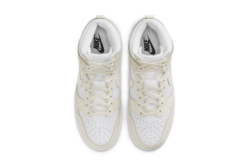 cream laces dunk high