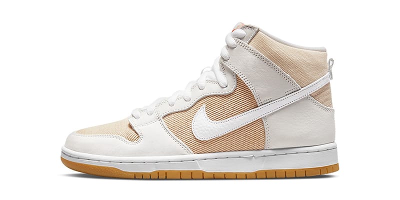 nike dunk beige high