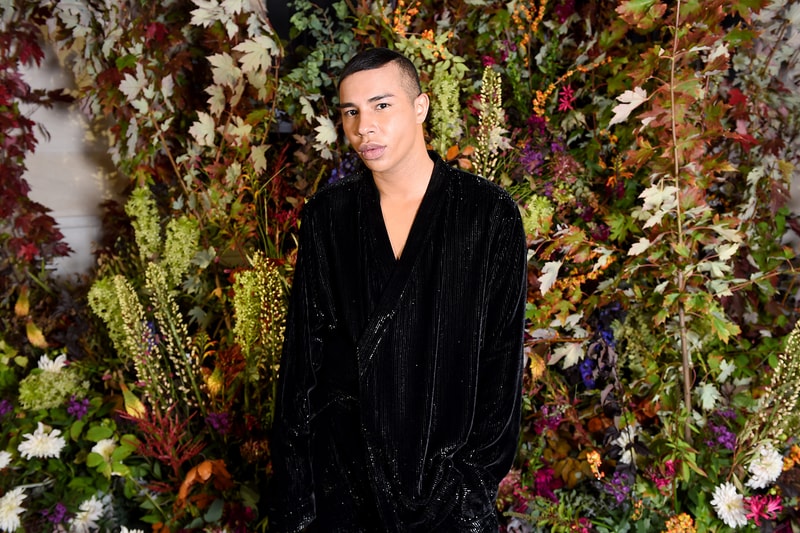 Balmain Olivier Rousteing 100th Anniversary Exhibition Vogue Paris Paris Fashion Week Spring Summer 2022 PFW SS22 Designer 