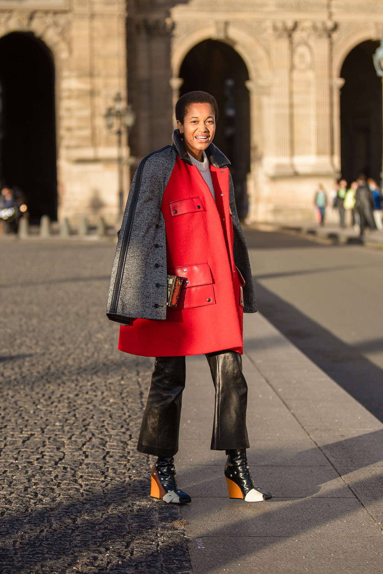 Paris Fashion Week Spring Summer 2022 SS22 Street Style Looks Outfit Influencer Tamu Mcpherson
