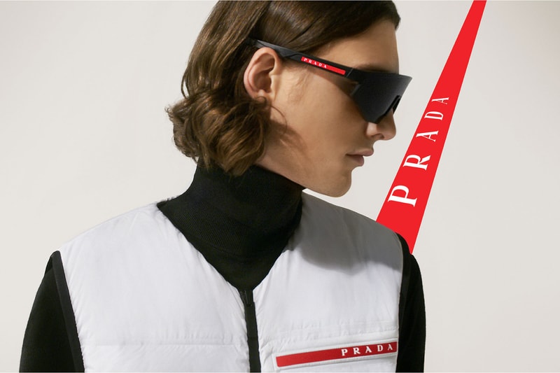 Prada Linea Rossa Fall Winter 2021 Campaign Hugo Comte Sunglasses