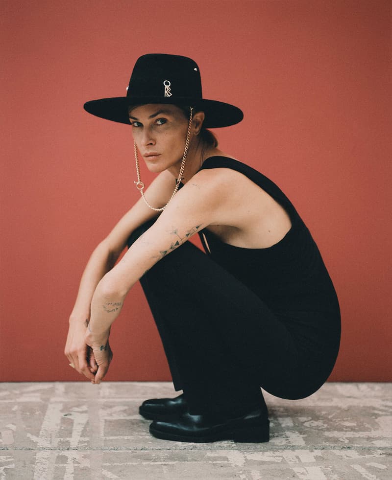 Ruslan Baginskiy Erin Wasson Campaign Fedora Hat