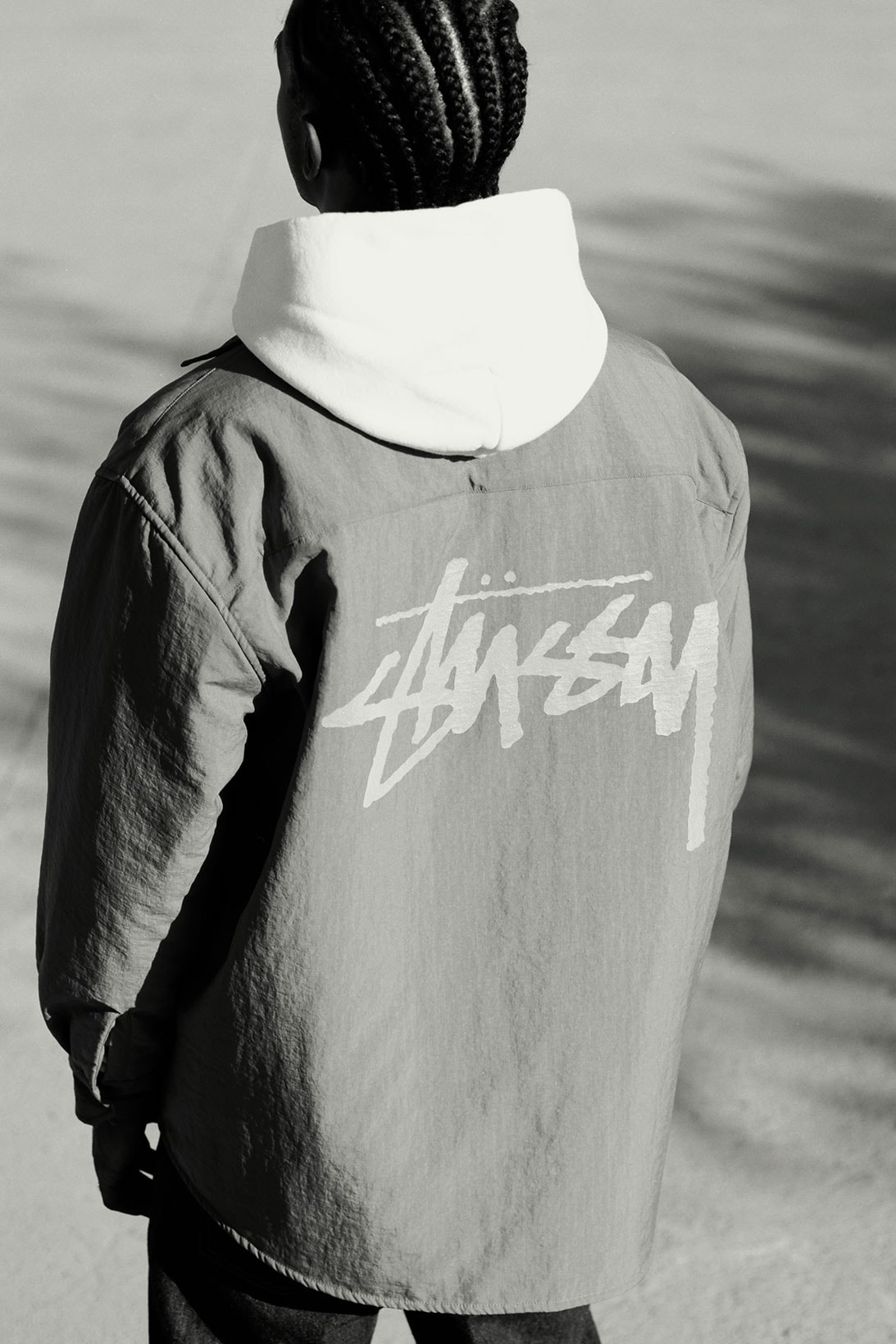 Stussy Our Legacy WORK SHOP Collaboration Hoodie Jacket Logo