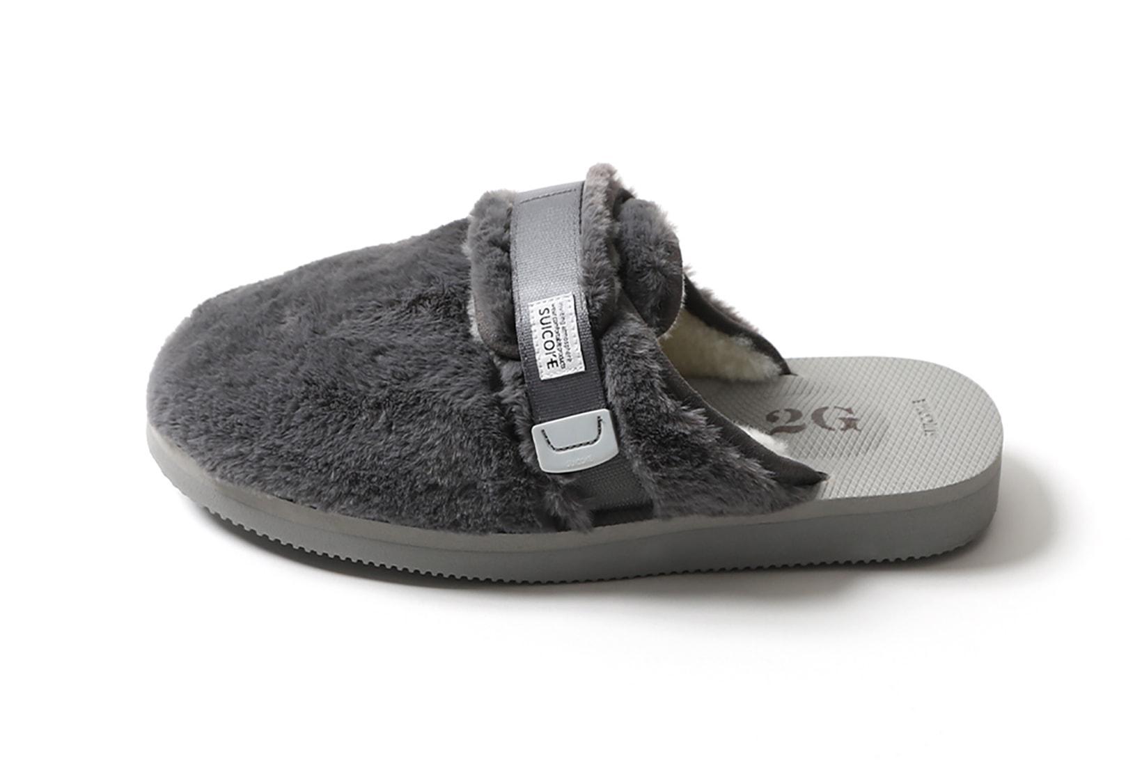 Suicoke 2G Tokyo Zavo Faux Fur Sandals Black Collaboration Footwear