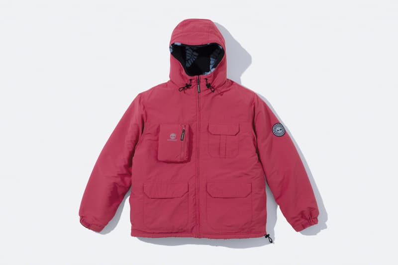 Supreme Timberland Fall Collaboration Fleece Jackets Outerwear