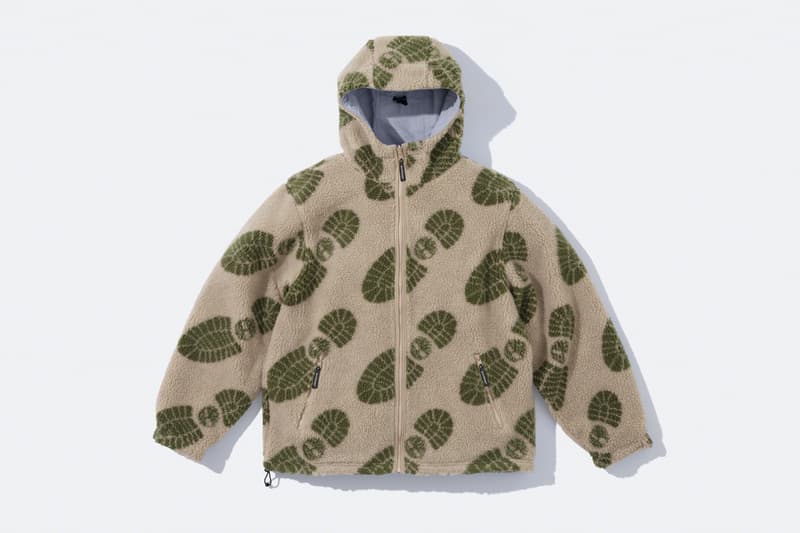 Supreme Timberland Fall Collaboration Fleece Jackets Outerwear