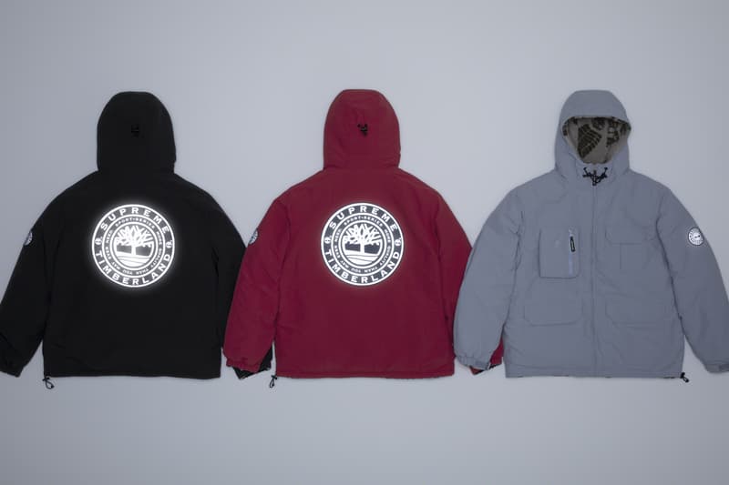 Supreme Timberland Fall Collaboration Fleece Jackets Outerwear