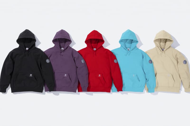 Supreme Timberland Fall Collaboration Fleece Jackets Outerwear