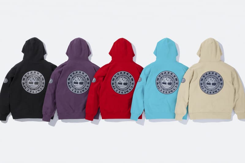 Supreme Timberland Fall Collaboration Fleece Jackets Outerwear