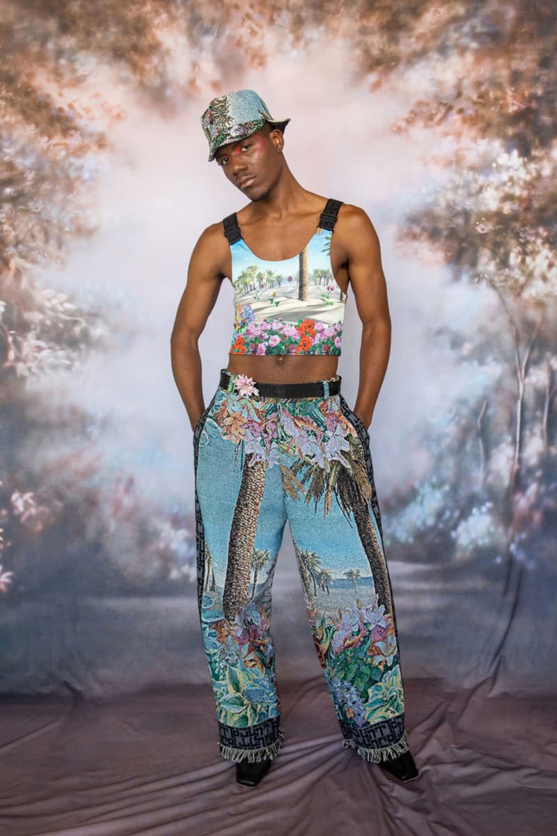 textile designer tara babylon gender fluid silhouettes sustainable collection