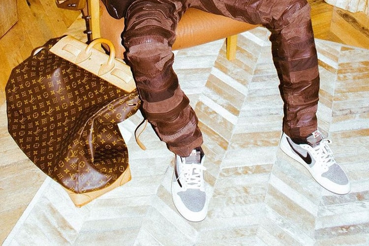 Travis Scott X Fragment X Air Jordan 1 Low On Foot Hypebae Travis Scott X Fragment X Air Jordan 1 Low On Foot Hypebae