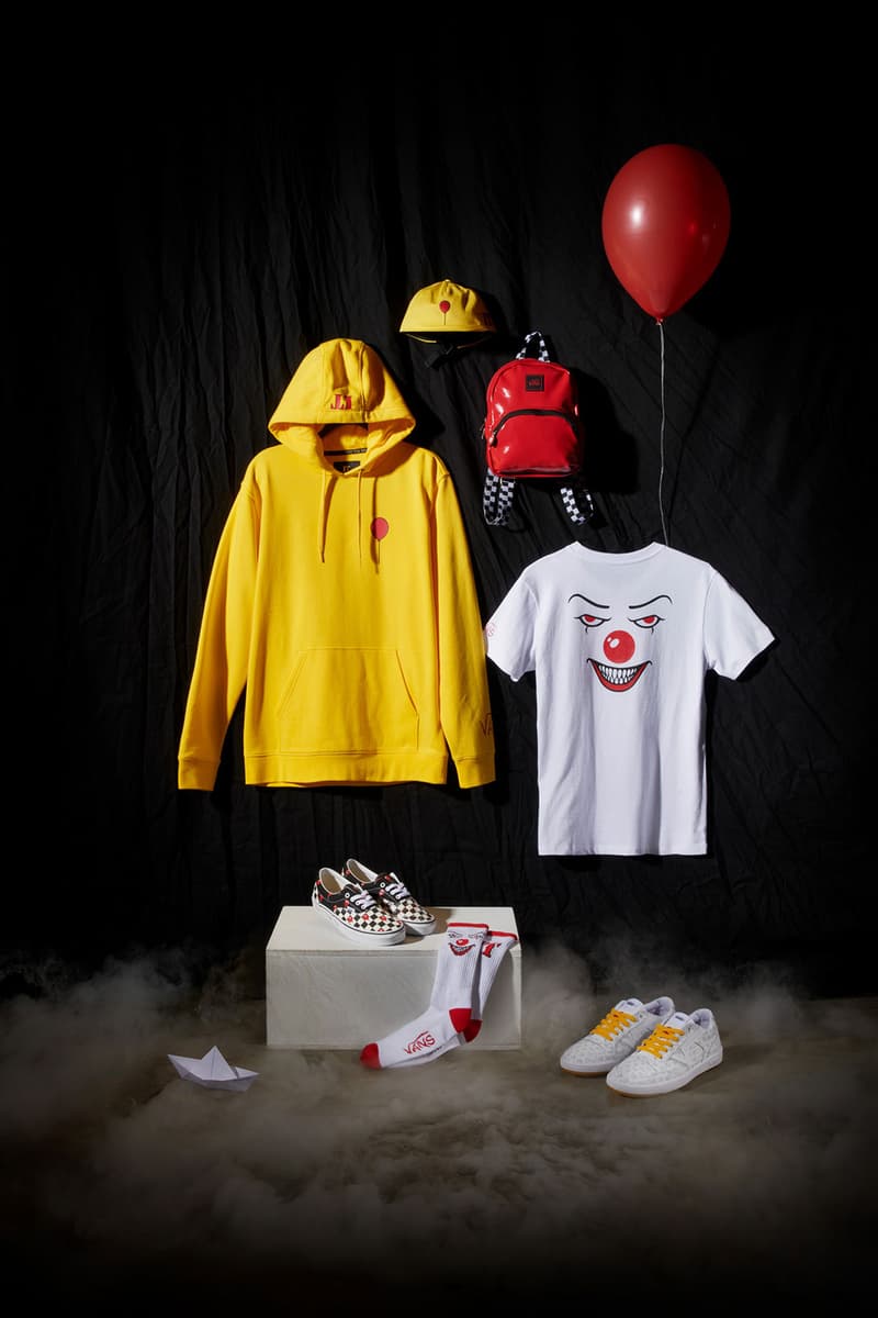 Vans Horror Halloween Warner Bros. Capsule TV Sneakers IT Pennywise Hoodie T-shirt