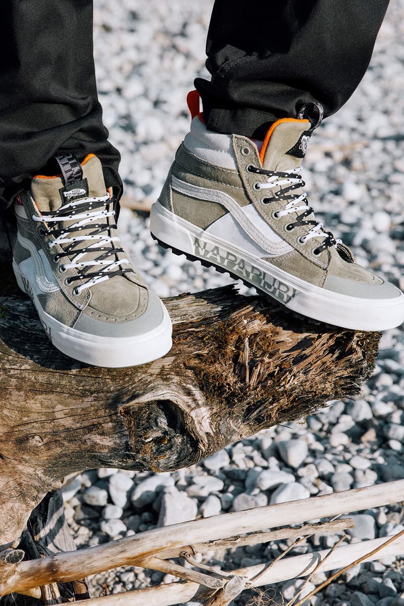 Vans Napapijri Outerwear Sneakers Collection Collaboration