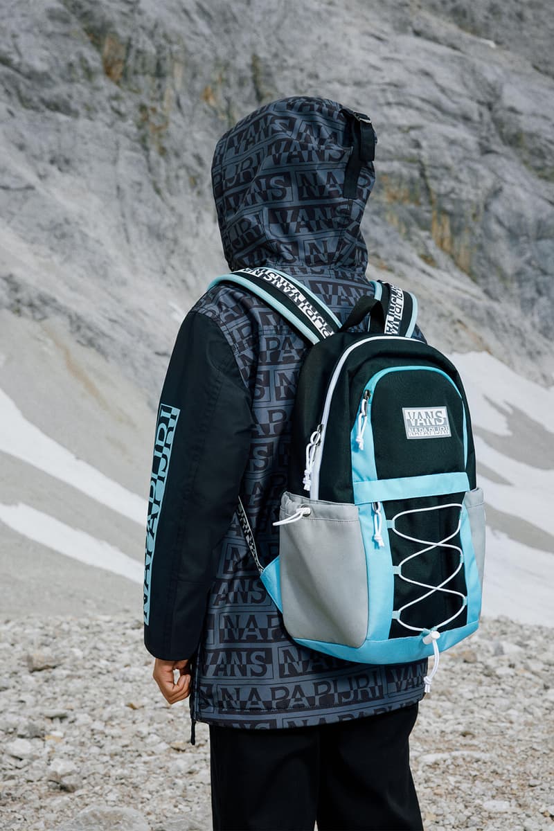 Vans Napapijri Outerwear Sneakers Collection Collaboration Anorak Jacekt Backpack