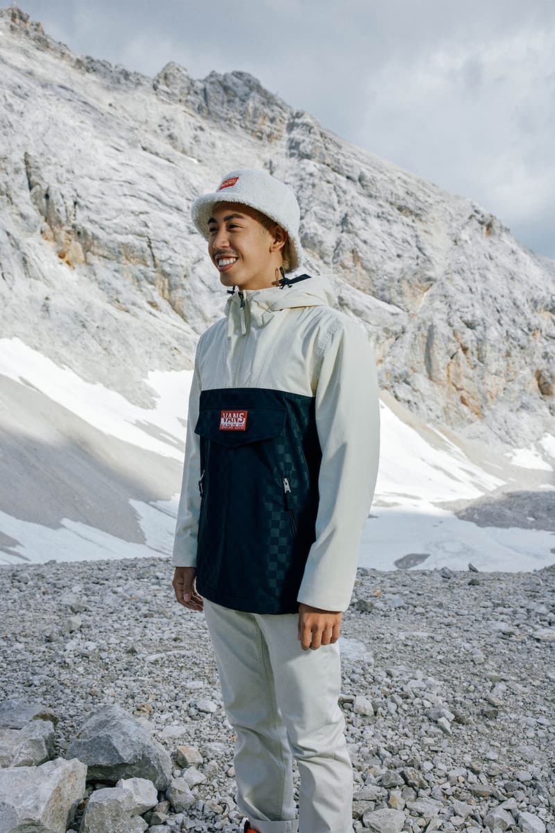 Vans Napapijri Outerwear Sneakers Collection Collaboration Bucket Hat Anorak Jacket