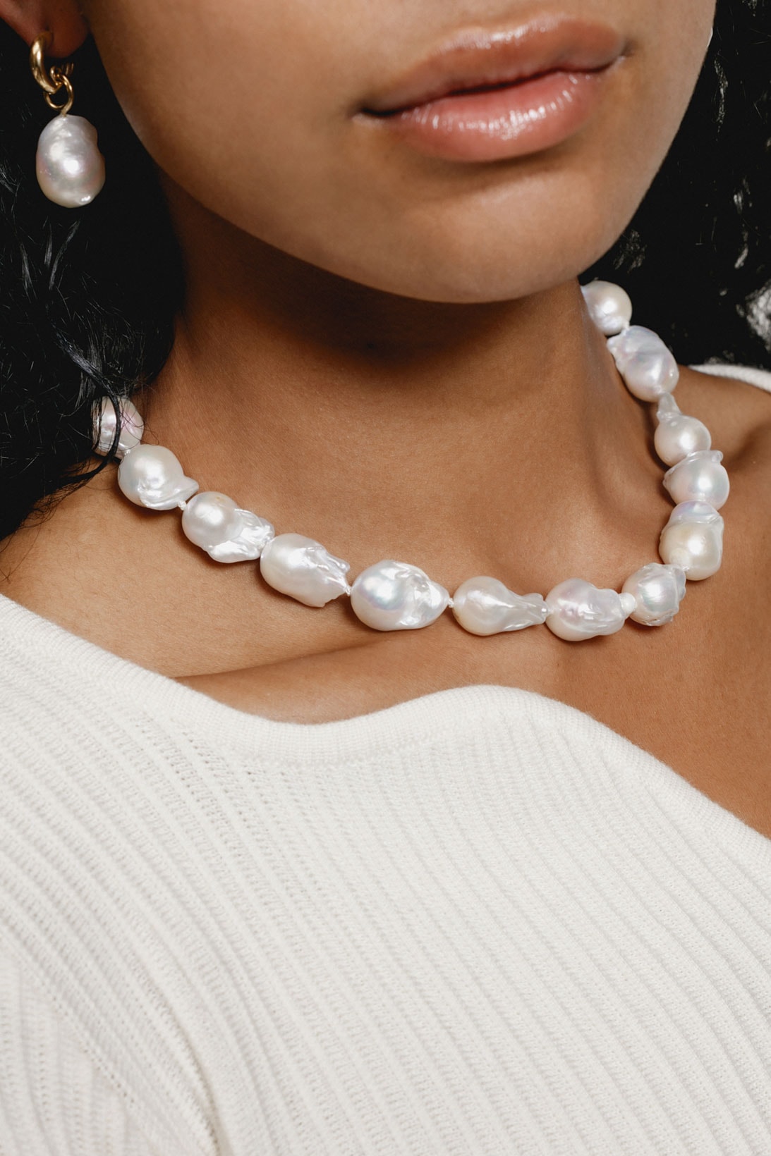 Wolf Circus FW21 Jewelry Collection Freshwater Pearl Necklace