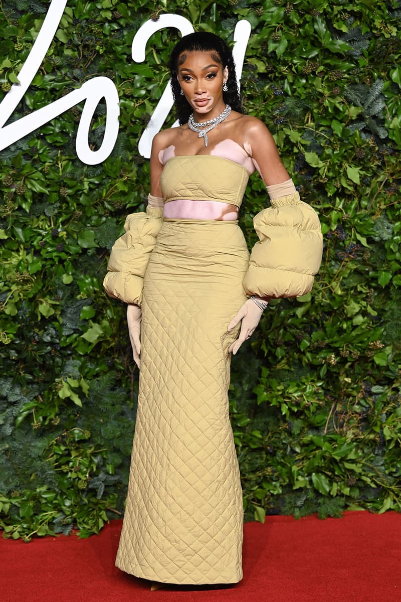 2021 Fashion Awards BFC Red Carpet Best Dressed Winnie Harlow