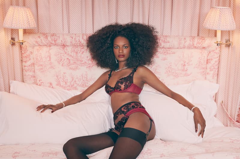 Agent Provocateur Holiday 2021 Collection Campaign Lingerie Bra Underwear Stockings