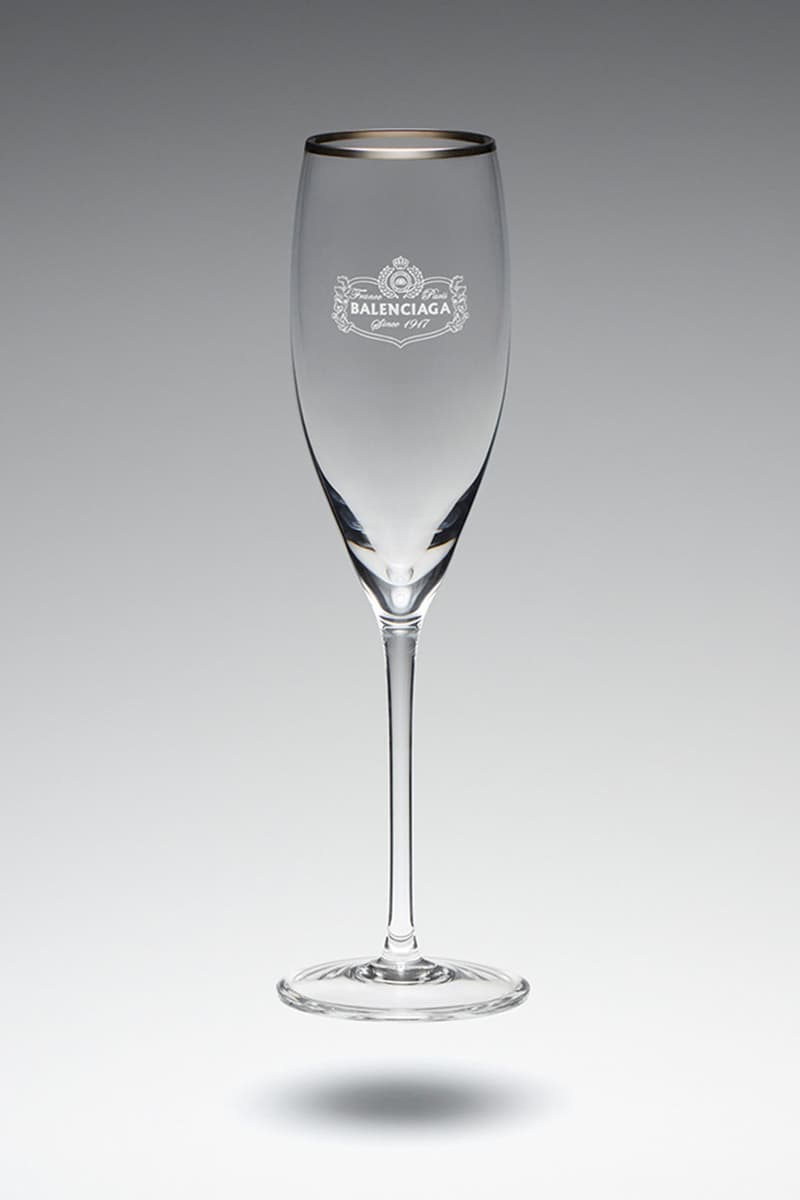 Balenciaga Holiday 2021 Objects Champagne Glass