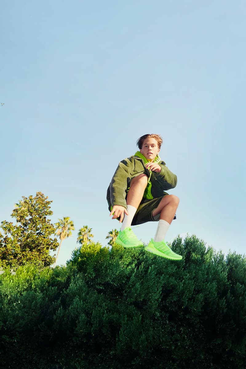 beyonce halls of ivy collection ivy park adidas ultraboost electric green